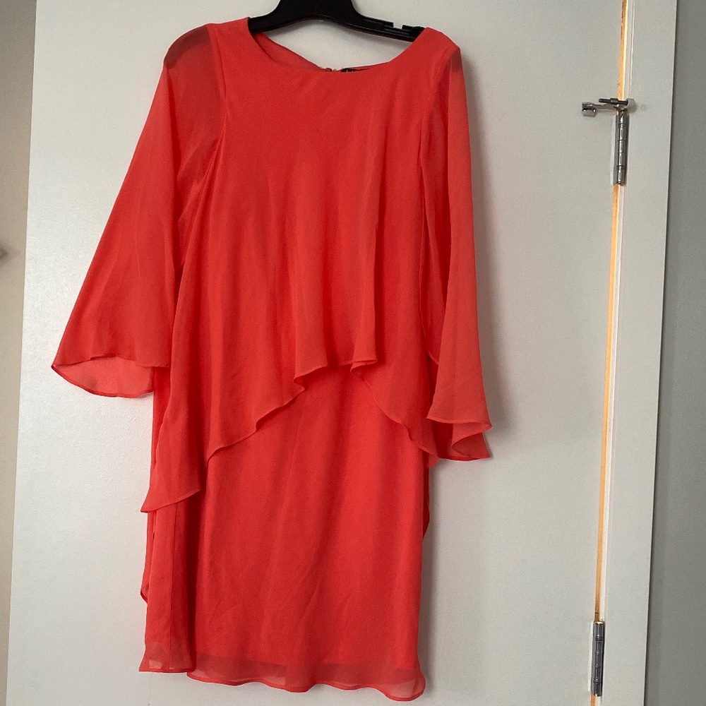 Coral dress